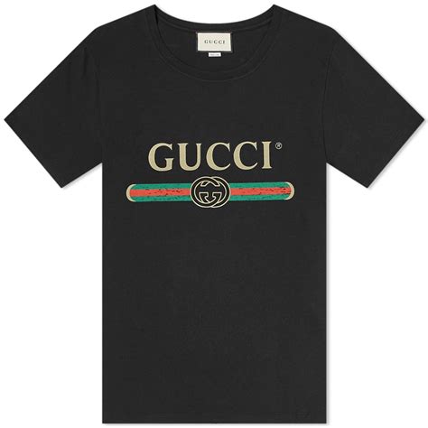 replica gucci vintage t shirt|authentic gucci clothing tags.